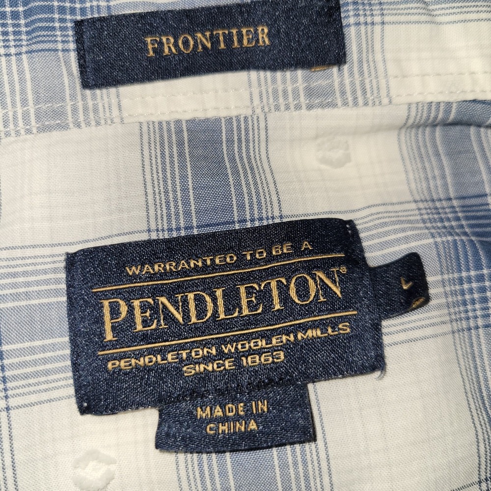 Pendleton Frontier Pearl Snap Button Up Shirt Men… - image 3
